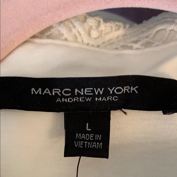 Marc New York White Sleeveless Ruffled Blouse - Picture 2 of 7